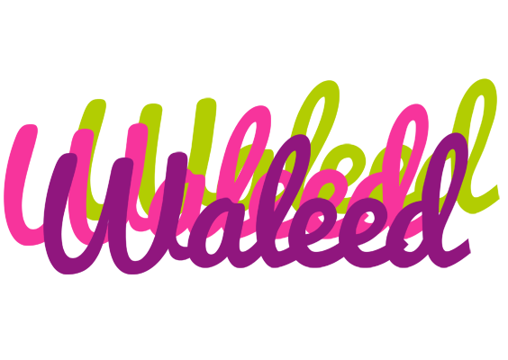 Waleed flowers logo