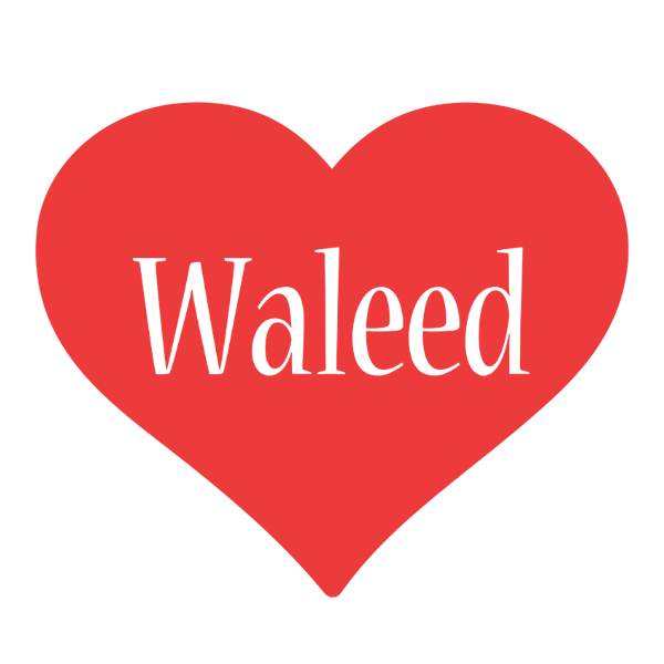 Waleed love logo