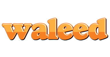 Waleed orange logo