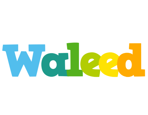 Waleed rainbows logo