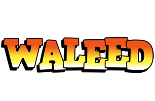 Waleed sunset logo