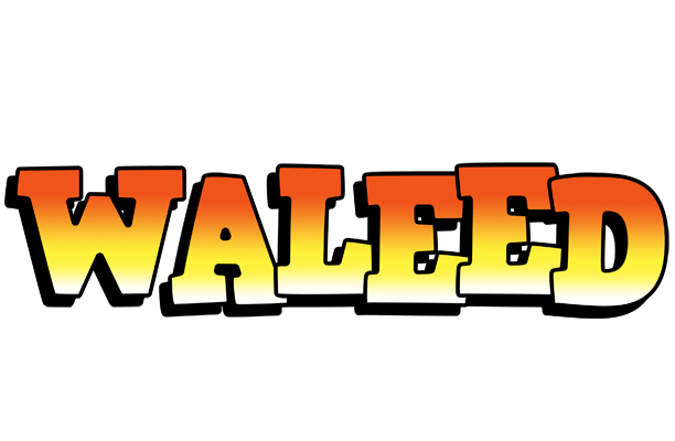 Waleed sunset logo