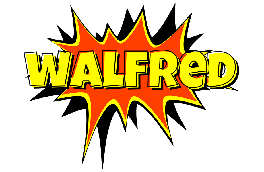 Walfred bazinga logo