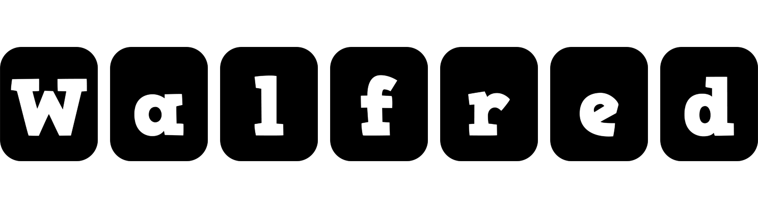 Walfred box logo