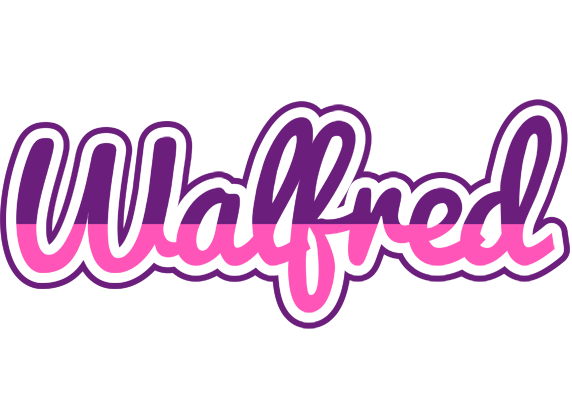 Walfred cheerful logo