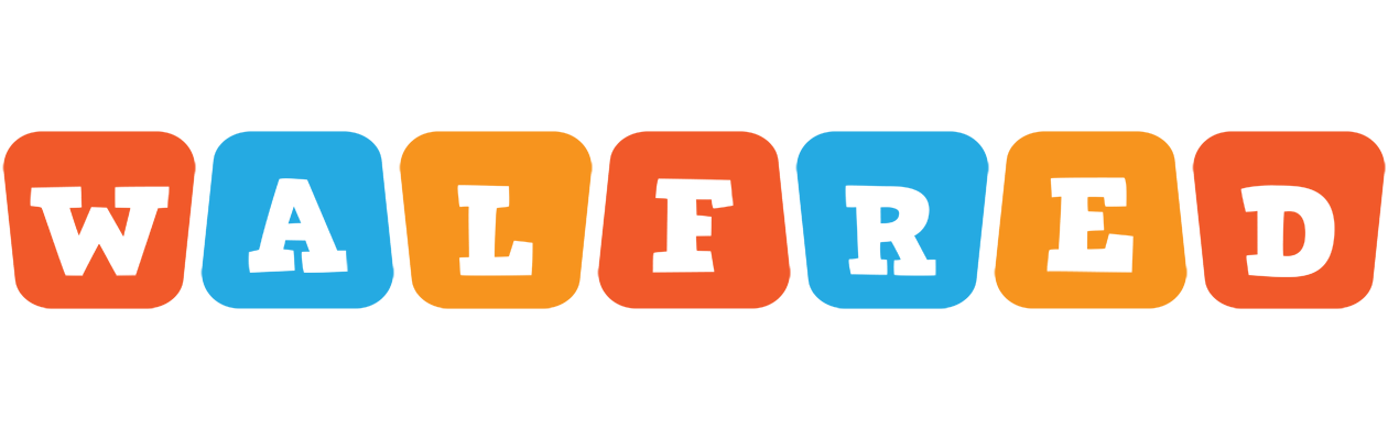 Walfred comics logo
