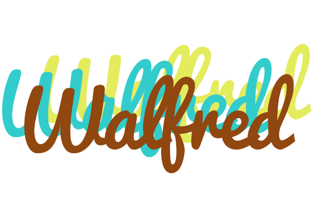 Walfred cupcake logo