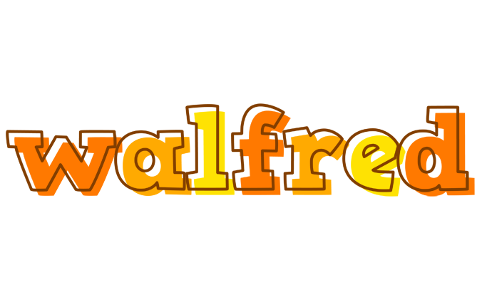 Walfred desert logo