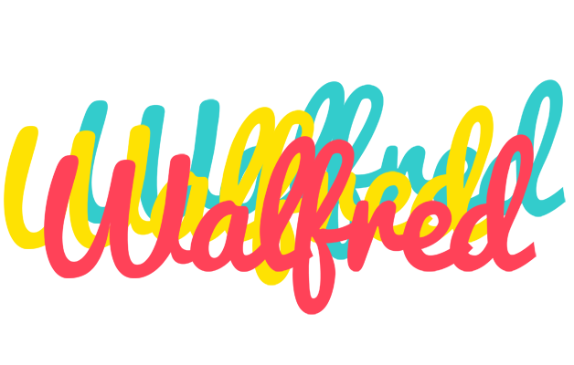 Walfred disco logo