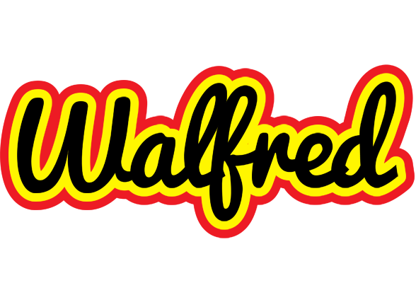Walfred flaming logo