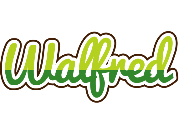 Walfred golfing logo