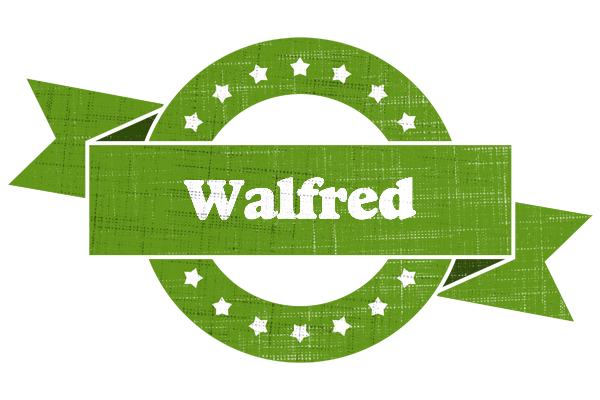 Walfred natural logo