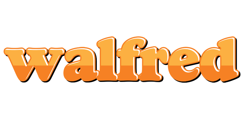 Walfred orange logo