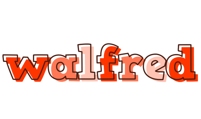 Walfred paint logo