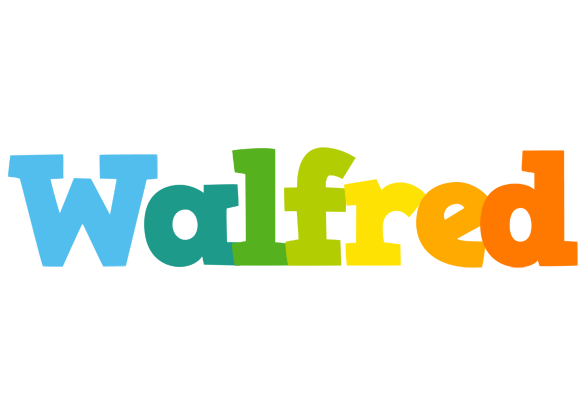 Walfred rainbows logo