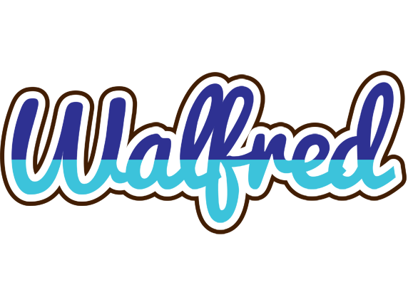 Walfred raining logo