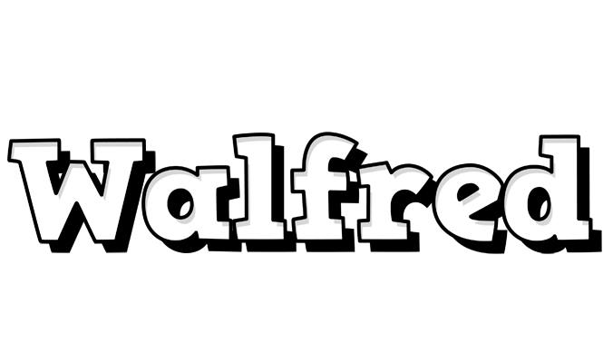 Walfred snowing logo