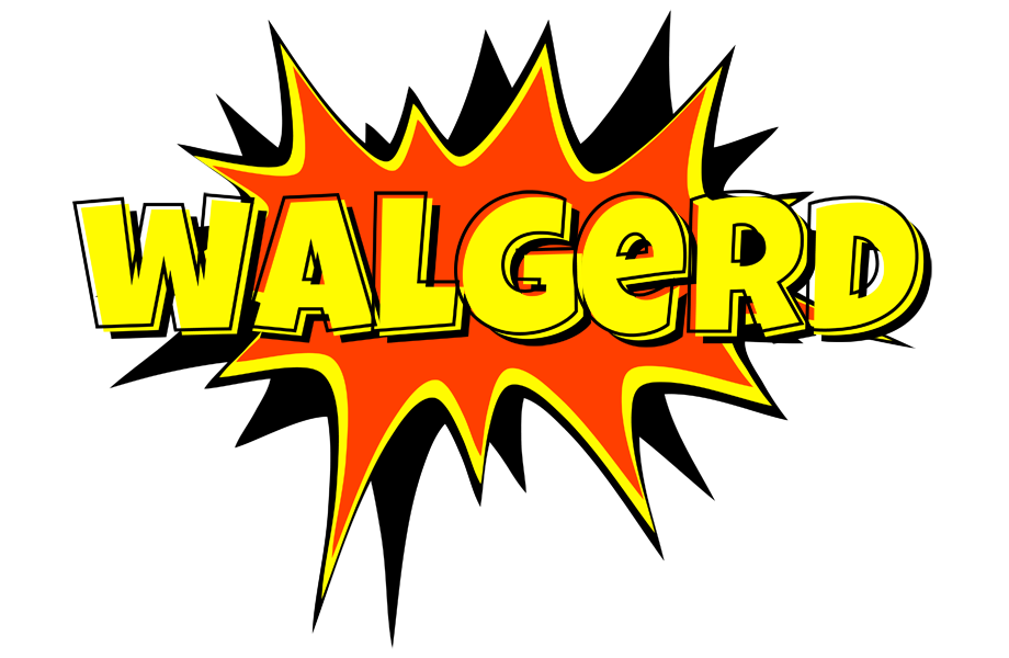 Walgerd bazinga logo