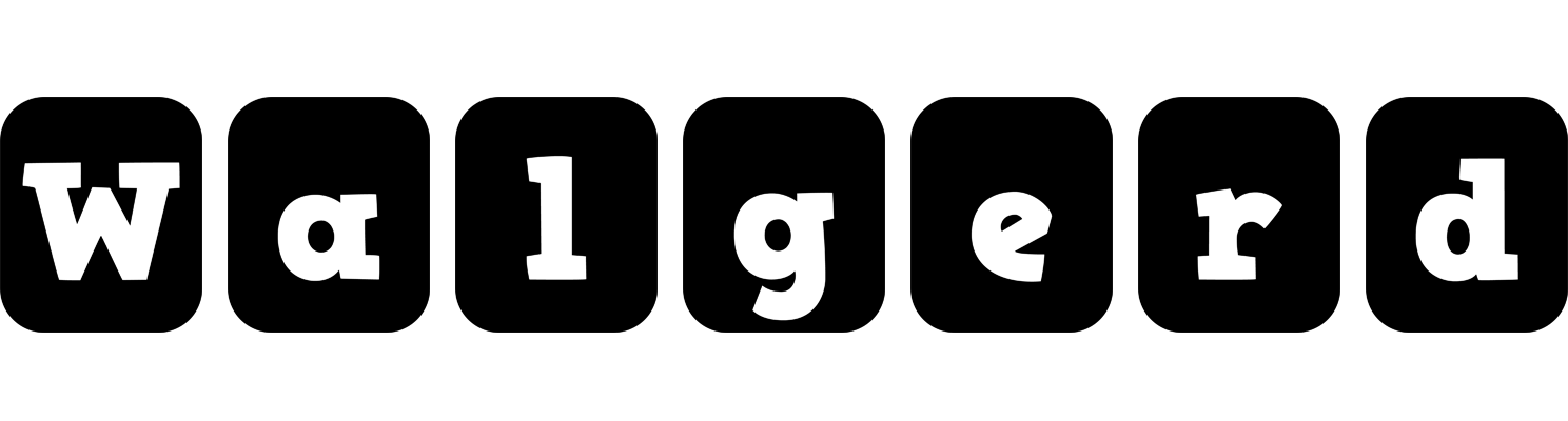 Walgerd box logo