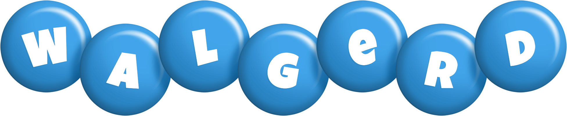 Walgerd candy-blue logo