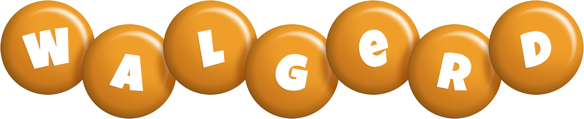 Walgerd candy-orange logo