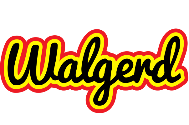 Walgerd flaming logo
