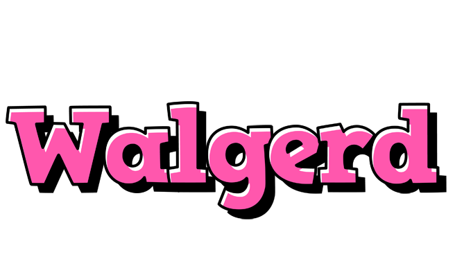 Walgerd girlish logo
