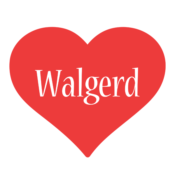 Walgerd love logo
