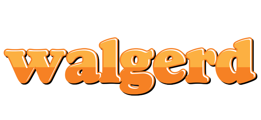 Walgerd orange logo