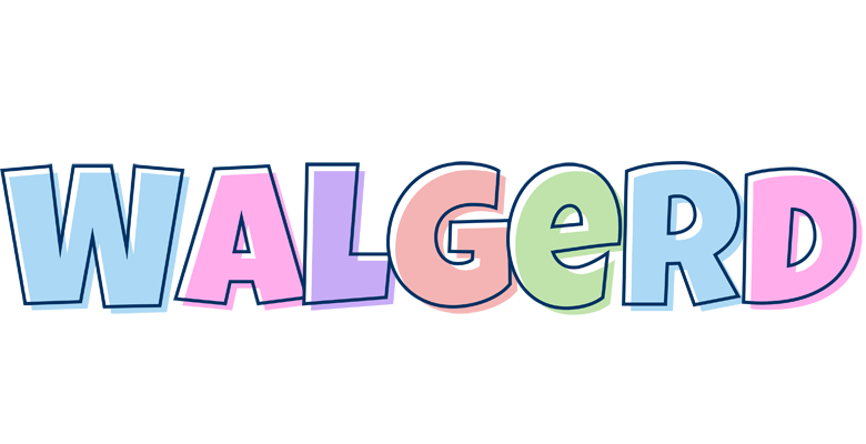 Walgerd pastel logo