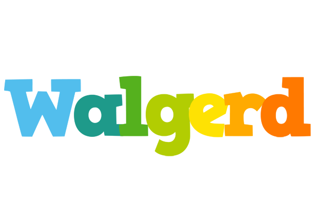 Walgerd rainbows logo