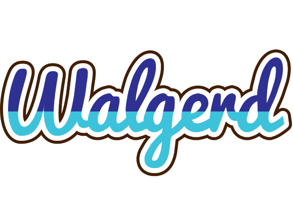Walgerd raining logo