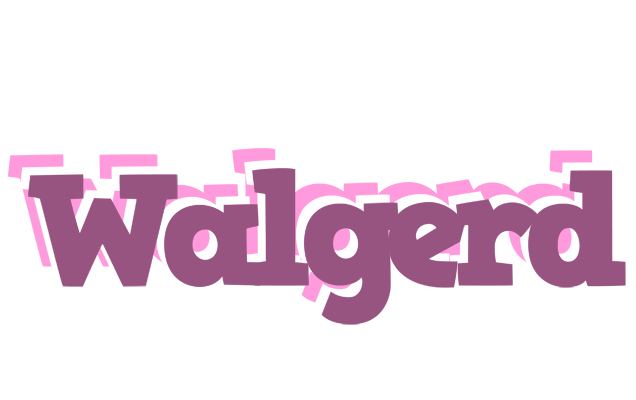 Walgerd relaxing logo