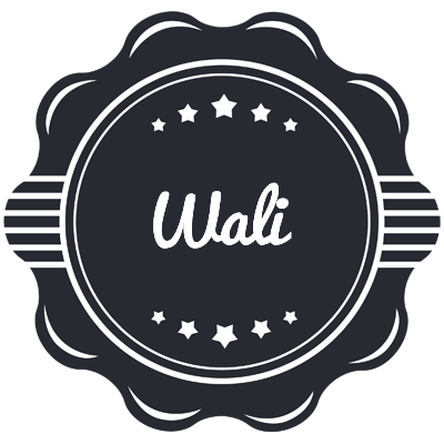 Wali badge logo
