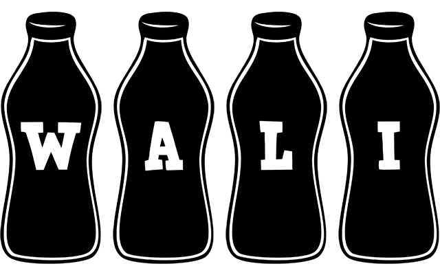 Wali bottle logo