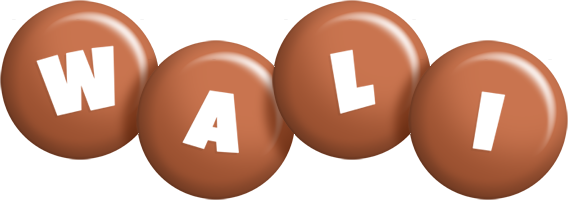 Wali candy-brown logo