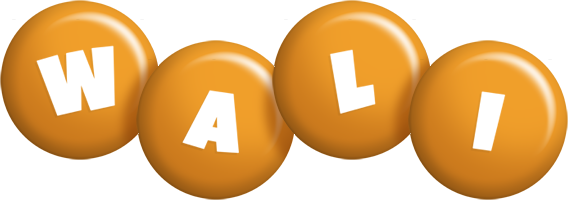 Wali candy-orange logo