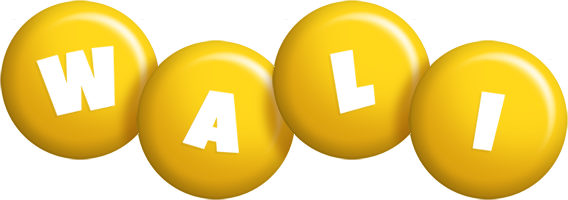 Wali candy-yellow logo