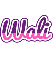 Wali cheerful logo