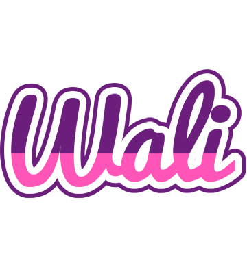 Wali cheerful logo