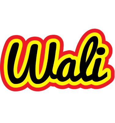 Wali flaming logo