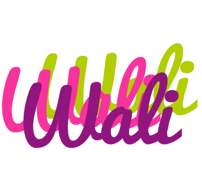 Wali flowers logo