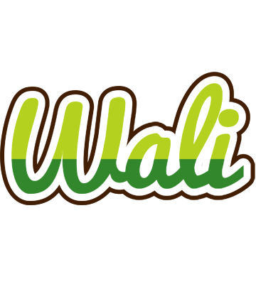 Wali golfing logo