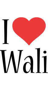 Wali i-love logo