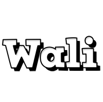 Wali snowing logo