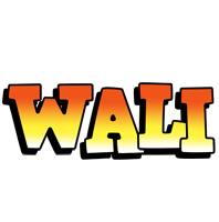 Wali sunset logo