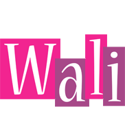 Wali whine logo