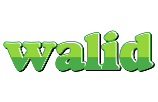 Walid apple logo