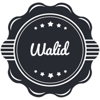 Walid badge logo