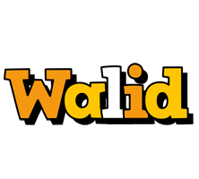 Walid cartoon logo